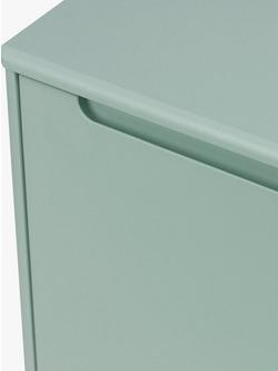 John Lewis Format Bedside Table - view 2, Light Green