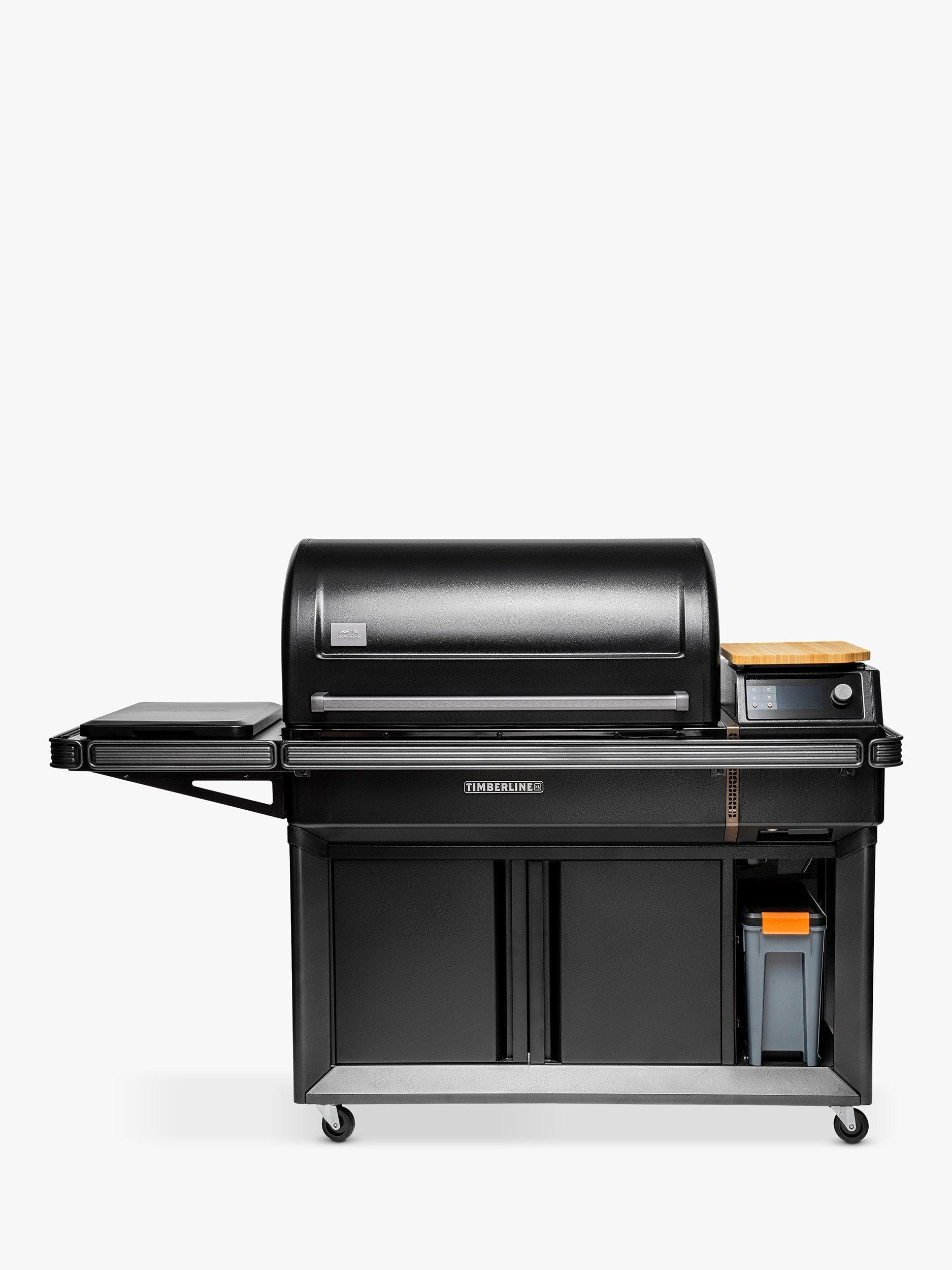 Traeger Timberline XL UK Wood Pellet Smart BBQ, Black