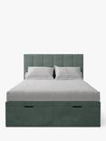 Koti Home Avon Upholstered Ottoman Storage Bed, Super King Size