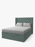 Koti Home Astley Upholstered Ottoman Storage Bed, Super King Size