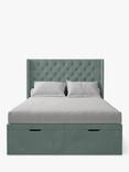Koti Home Astley Upholstered Ottoman Storage Bed, Super King Size