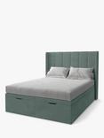 Koti Home Adur Upholstered Ottoman Storage Bed, Super King Size