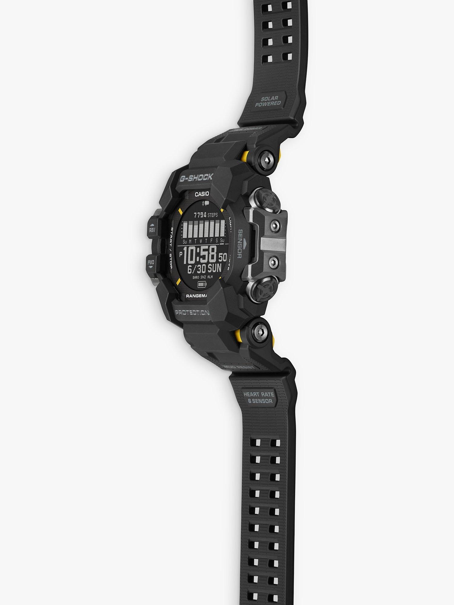 Casio Men s G SHOCK Rangeman Solar Resin Strap Watch