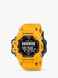 Casio Men's G-SHOCK Rangeman Solar Resin Strap Watch, Yellow GPR-H1000-9ER