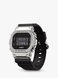 Casio GM-5600U-1ER Men's G-SHOCK Steel Case Digital Resin Strap Watch, Black