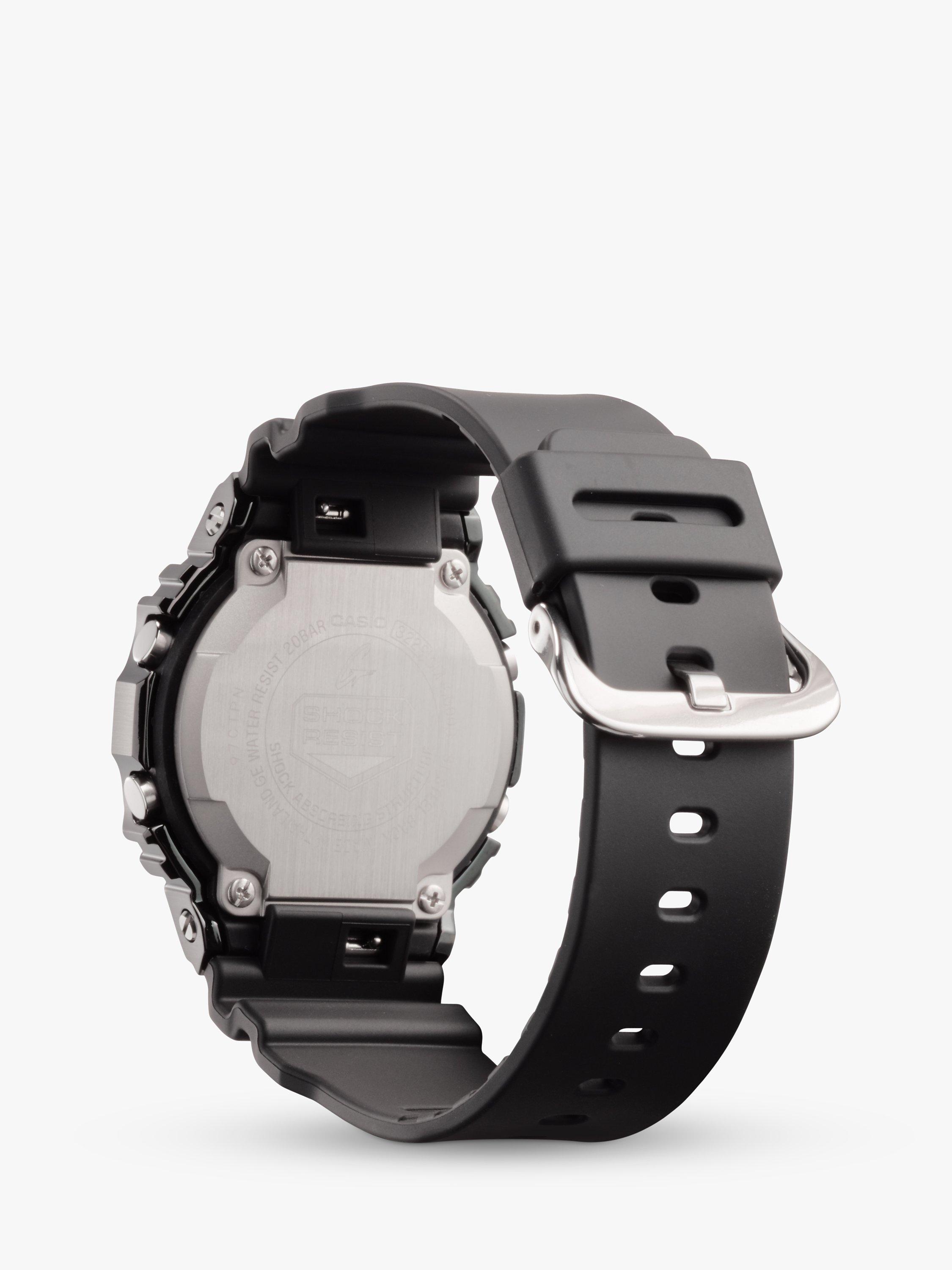 Product image 5 of 7, which shows Casio GM-5600U-1ER Men's G-SHOCK Steel Case Digital Resin Strap Watch, Black