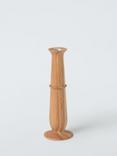 John Lewis Wooden Candlestick Candle Holder, Neutral