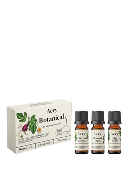 Aery Botancial Luxury Fragrance Oil Gift Set, Set of 3, White
