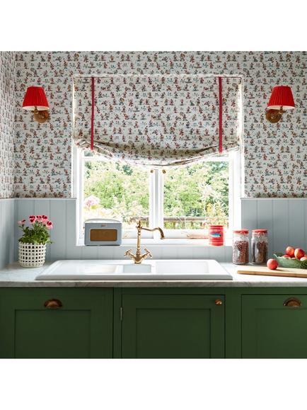 Sanderson Mickey & Minnie Furnishing Fabric - view 2, Allsorts