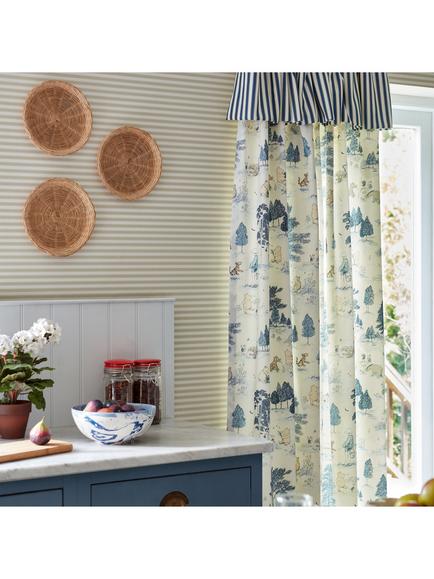 Sanderson Winnie Furnishing Fabric - view 2, Bonbon Blue