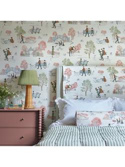 Sanderson 101 Dalmatians Furnishing Fabric - view 2, Candy Floss