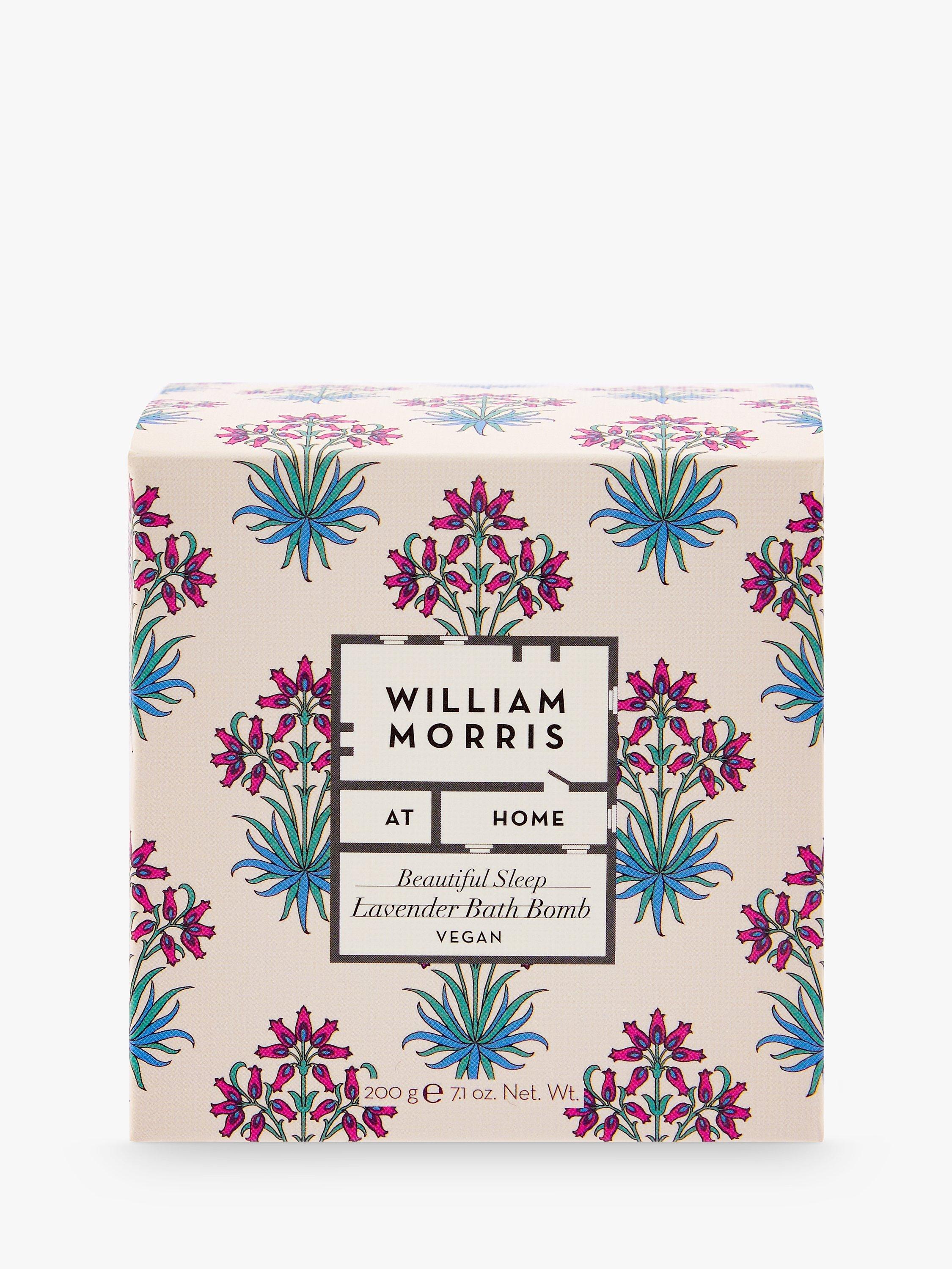 William Morris At Home Beautiful Sleep Lavender Bath Bomb, 200g