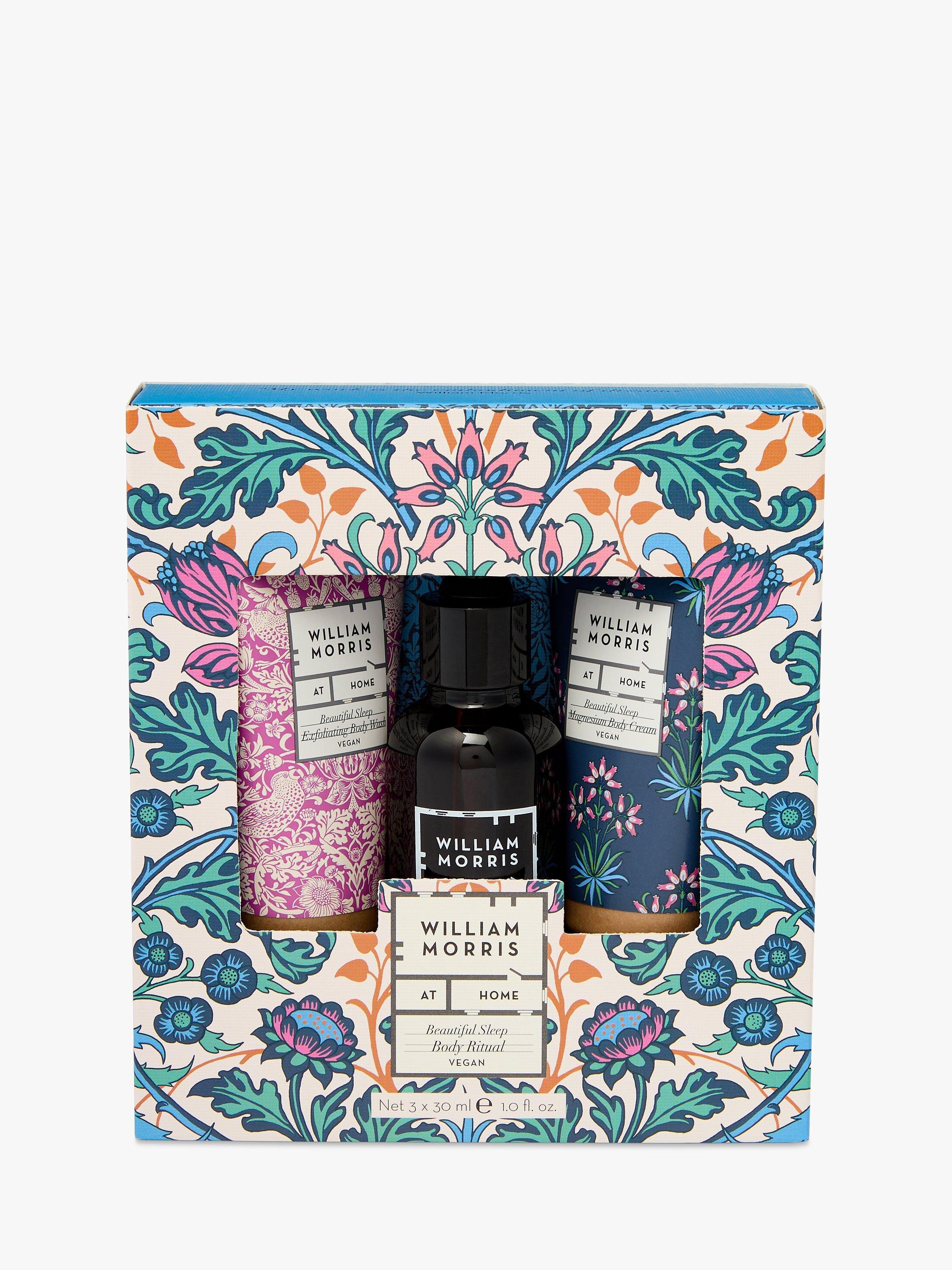 Product image 1 of 4, which shows William Morris At Home Beautiful Sleep Body Ritual Gift Set