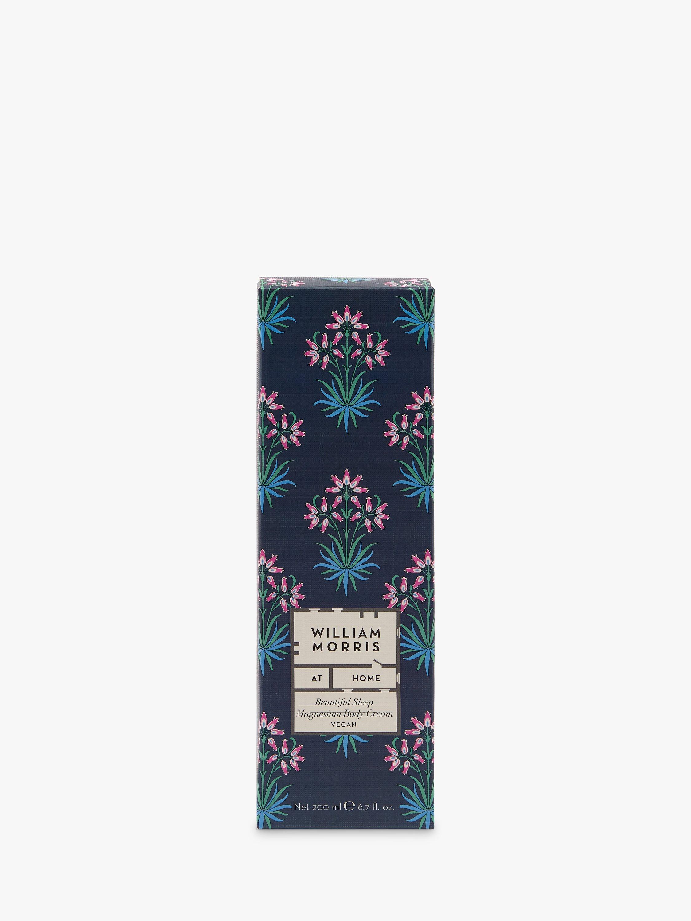 Product image 2 of 4, which shows William Morris At Home Beautiful Sleep Magnesium Body Cream, 200ml