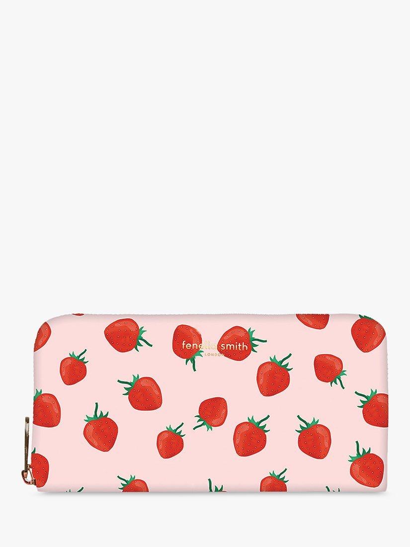 Fenella Smith Aria Strawberry Purse, Pink/Cream