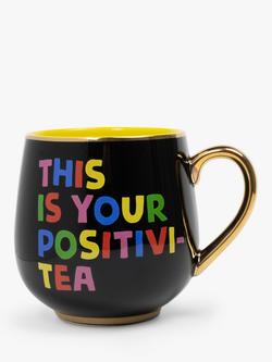 Tache Crafts Positivi-tea Mug, 420ml, Multi, Multi