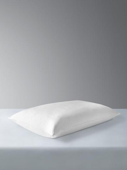 John Lewis Natural Duck Feather Pillow Pair, Soft, White