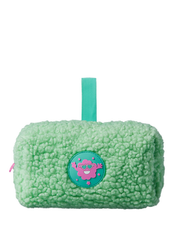Tinc Mintees Fluffy Pencil Case, Green, Green