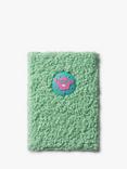 Tinc A5 Mintees Fluffy Notebook, Green