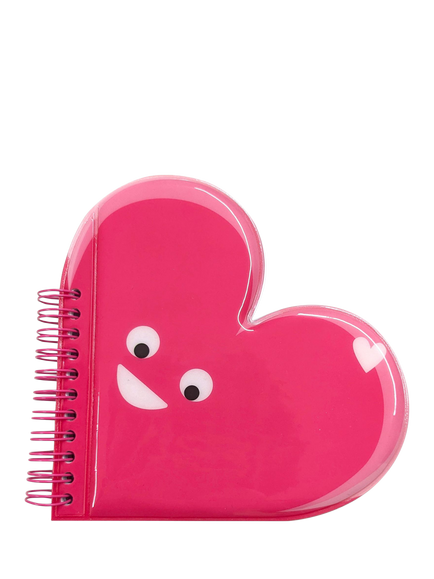 Tinc Mallo Heart Notebook, Multi, Multi