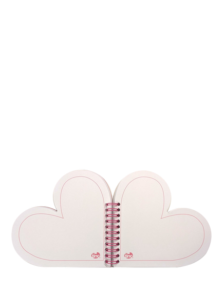 Tinc Mallo Heart Notebook, Multi - view 2, Multi