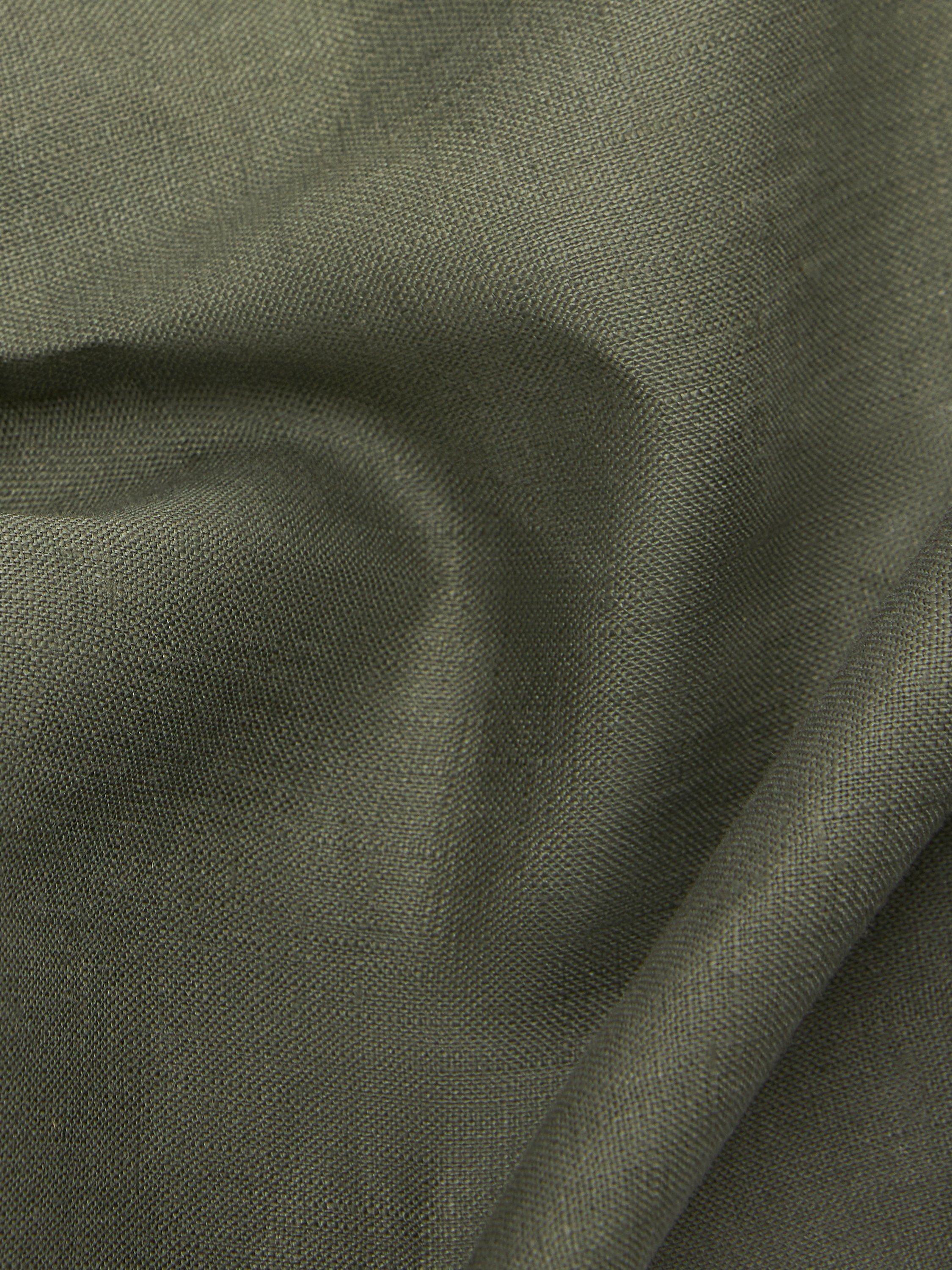 John Lewis Linen Pocket Square, Khaki