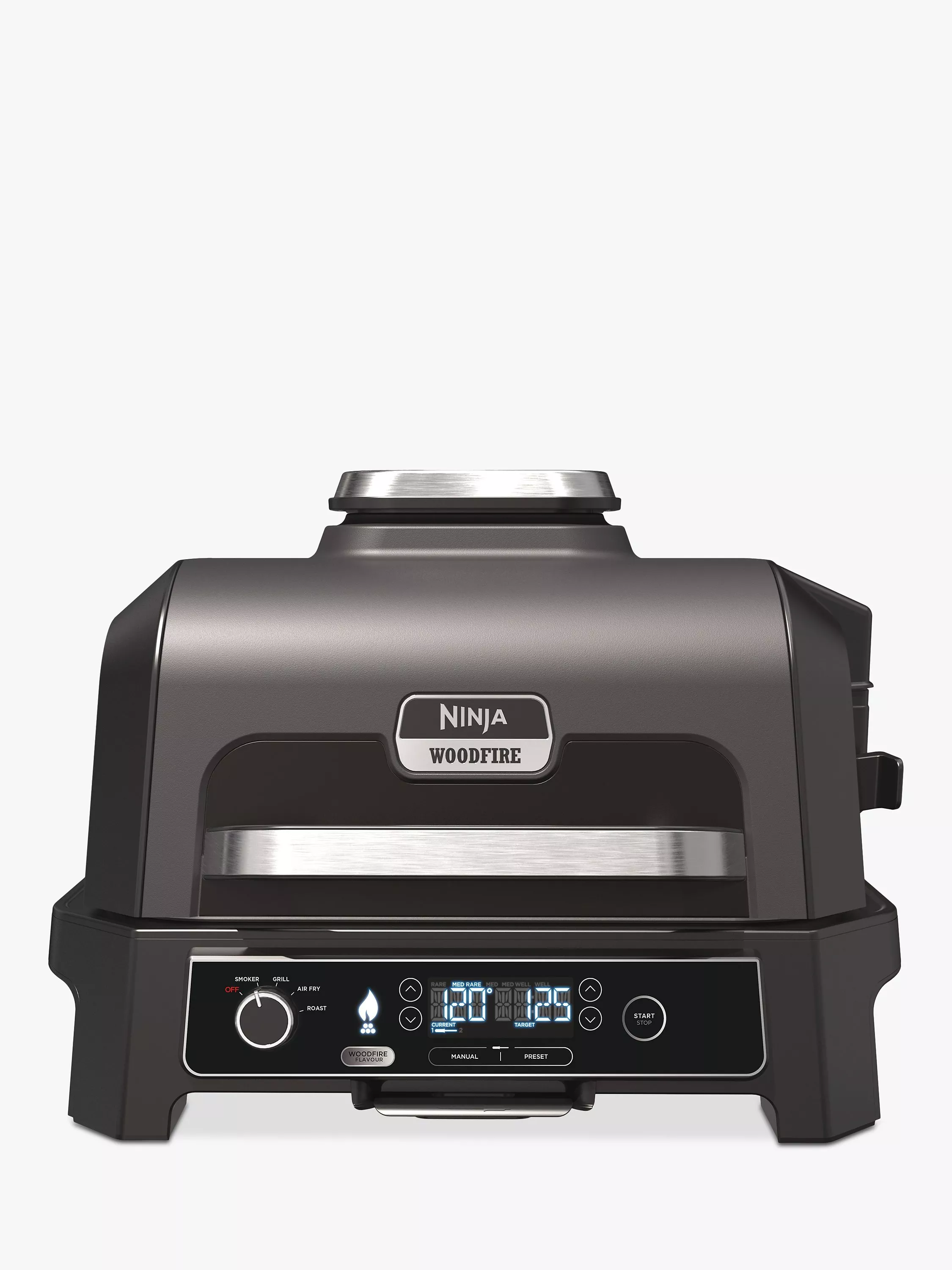 Ninja Woodfire Pro XL Electric BBQ Grill Smoker Black
