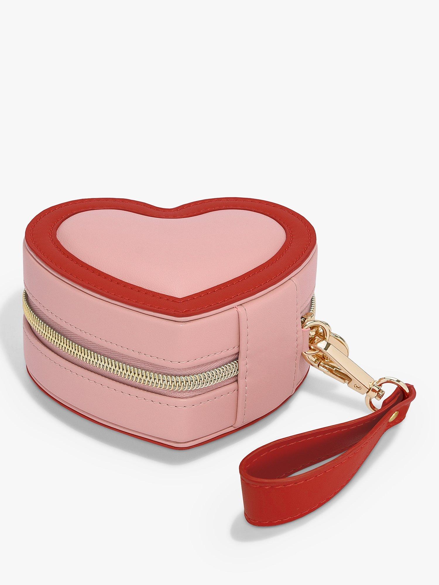 Stackers Heart Jewellery Box, Pink