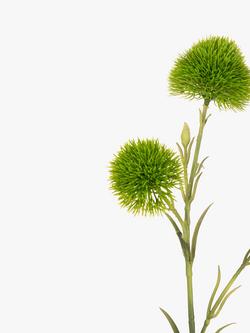 Floralsilk Artificial Dianthus Spray, Green - view 2, Green