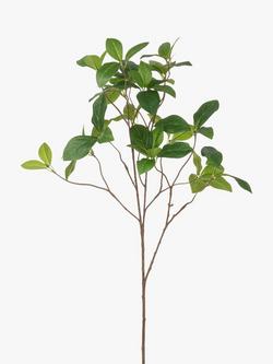 Floralsilk Artificial Enkianthus Spray, Green, Green