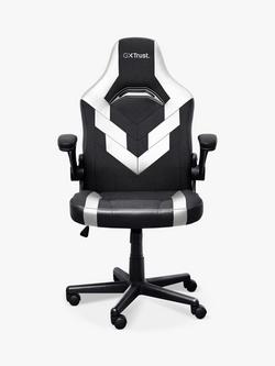 Trust GXT703 Riye Gaming Chair, Black/White