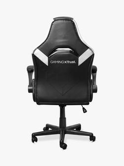 Trust GXT703 Riye Gaming Chair - view 2, Black/White