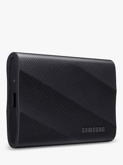 Samsung T9 USB 3.2 Gen 2 Portable SSD Hard Drive, 2TB, Black - view 2, Black