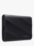 Samsung T9 USB 3.2 Gen 2 Portable SSD Hard Drive, 4TB, Black