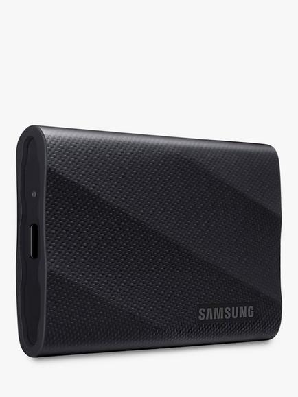 Samsung T9 USB 3.2 Gen 2 Portable SSD Hard Drive, 4TB, Black - view 2, Black