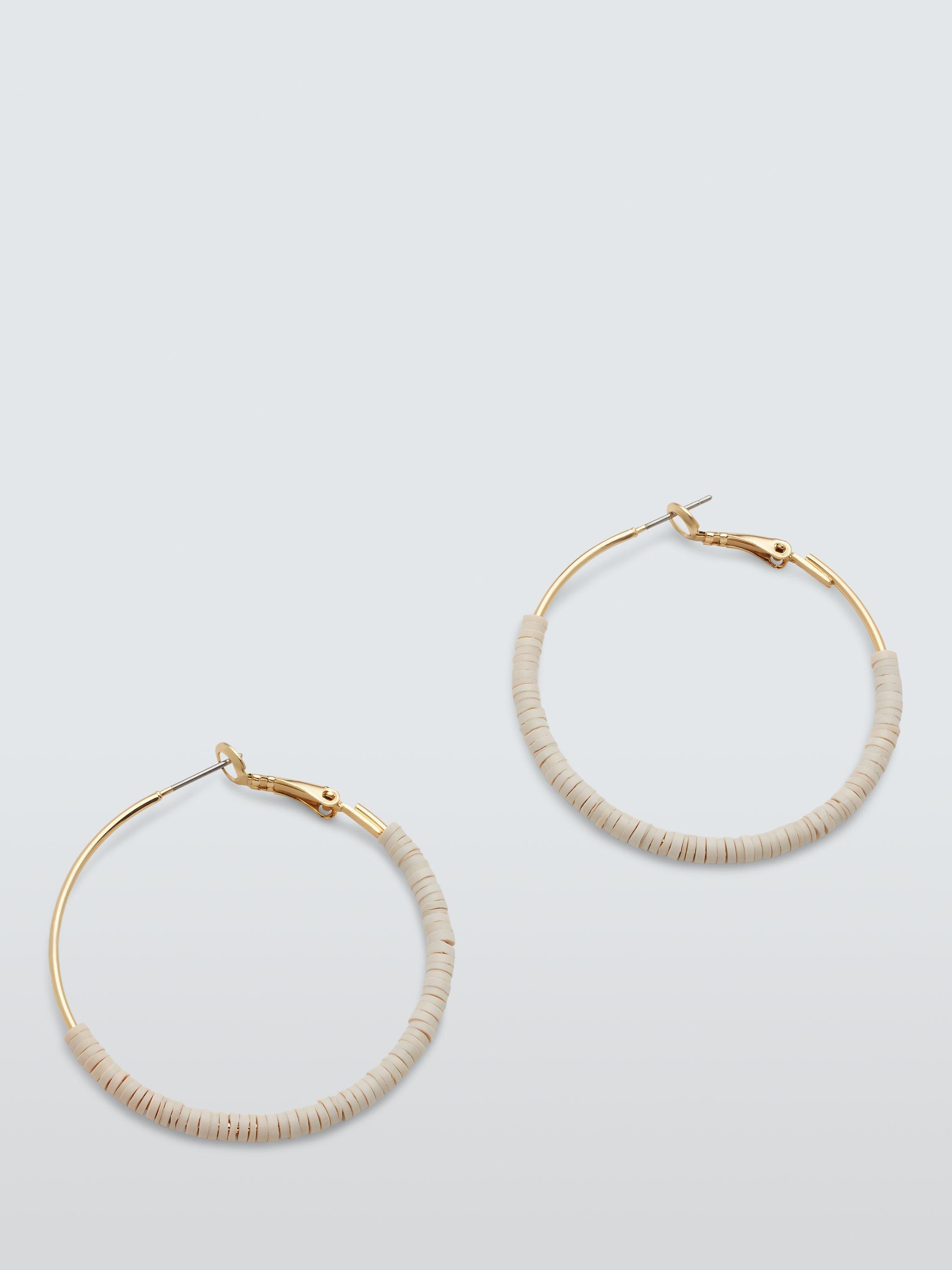 John lewis earrings gold deals