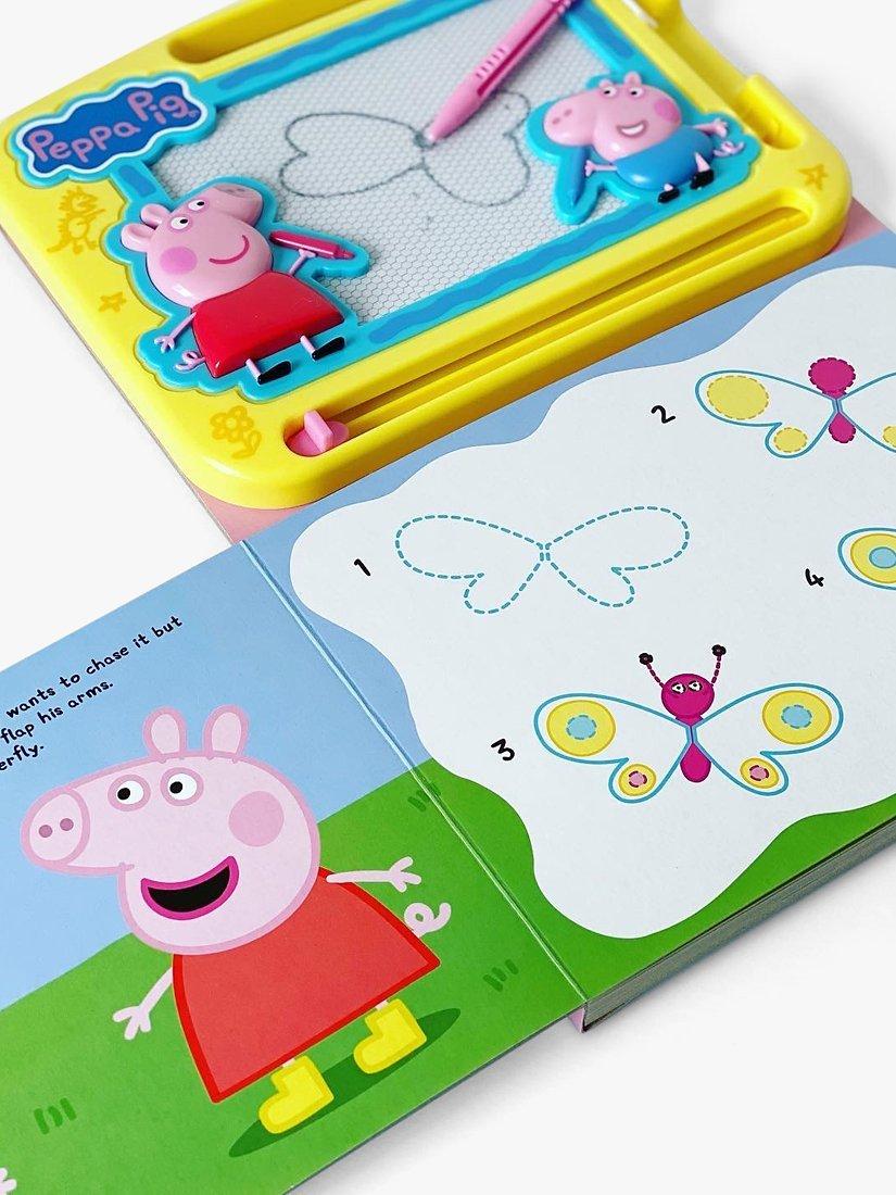 Gardners Peppa Pig Learning Series Kids Book and Drawing Pad