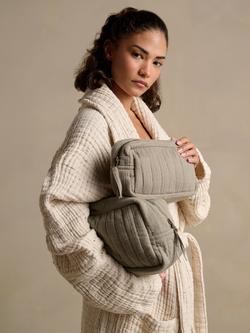 Bedfolk Dream Cotton Wash Bag, Moss