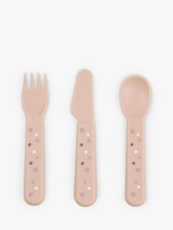 Done by Deer Foodie Baby Cutlery Set, Powder