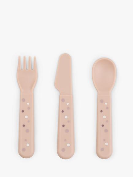 Done by Deer Foodie Baby Cutlery Set, Powder