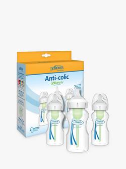 Dr Brown's Options+ Anti-Colic Bottles, Pack of 3, 270ml - view 2, Multi