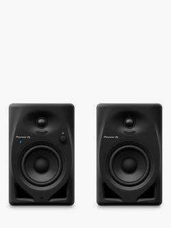Pioneer DJ DM-40D-BT Desktop Speaker System with Bluetooth, Black, Black