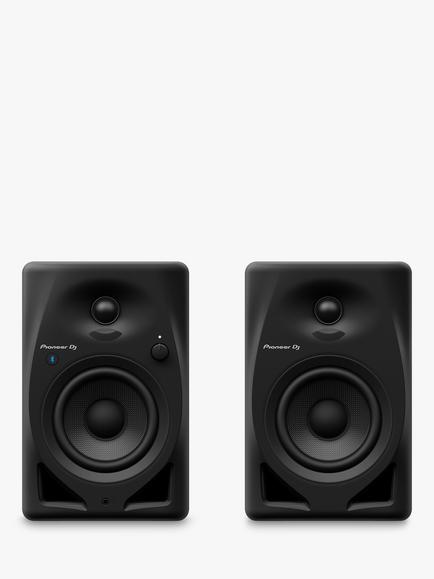 Pioneer DJ DM-40D-BT Desktop Speaker System with Bluetooth, Black, Black