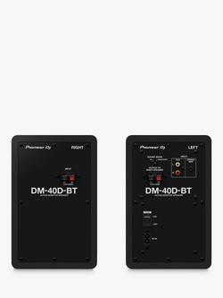 Pioneer DJ DM-40D-BT Desktop Speaker System with Bluetooth, Black - view 2, Black