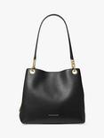 Michael Kors Kensington Leather Tote Bag, Black