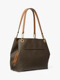 Michael Kors Kensington Logo Tote Bag, Brown/Acorn