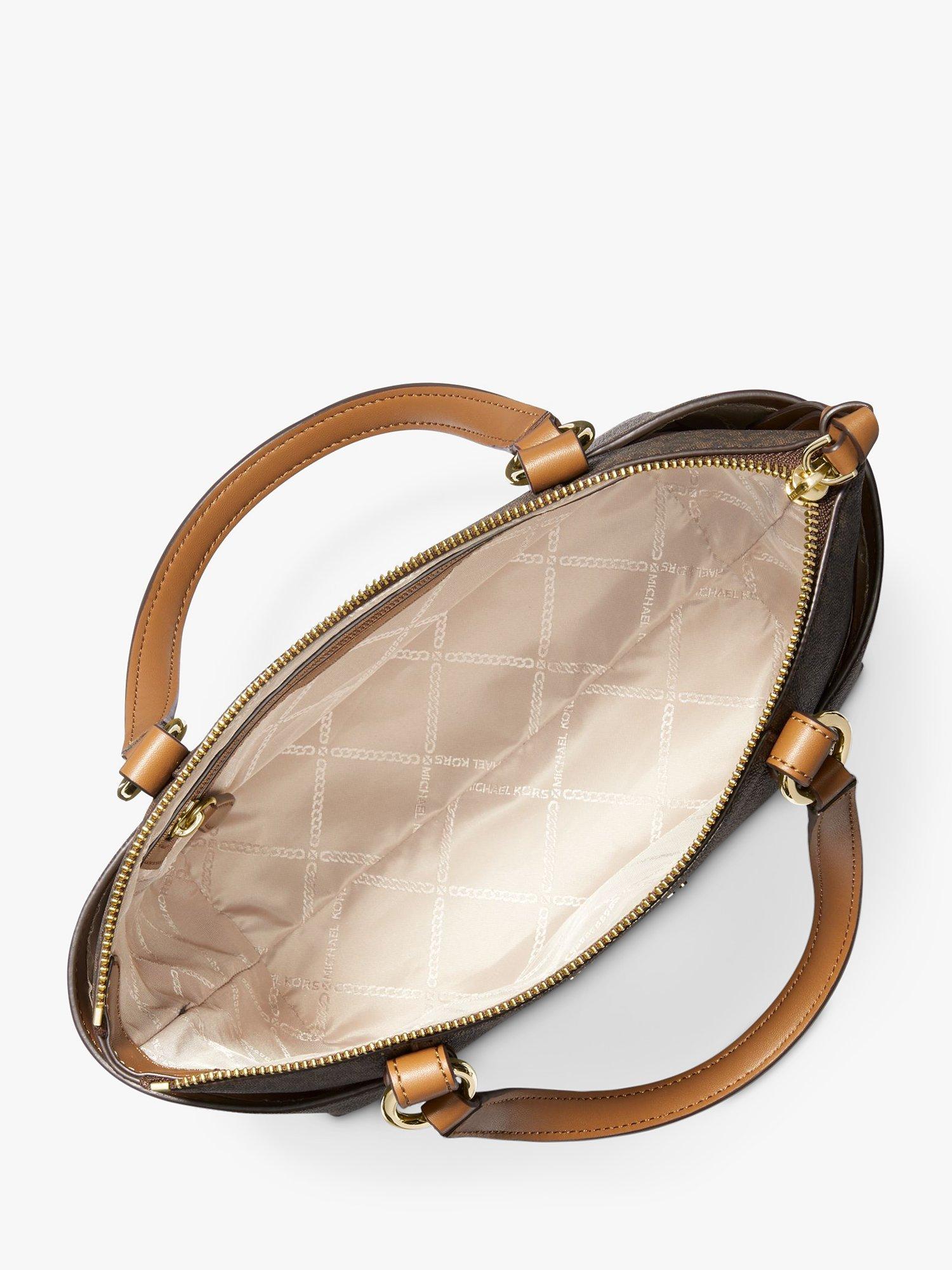 Product image 2 of 3, which shows Michael Kors Sullivan Logo Tote Bag, Brown/Acorn