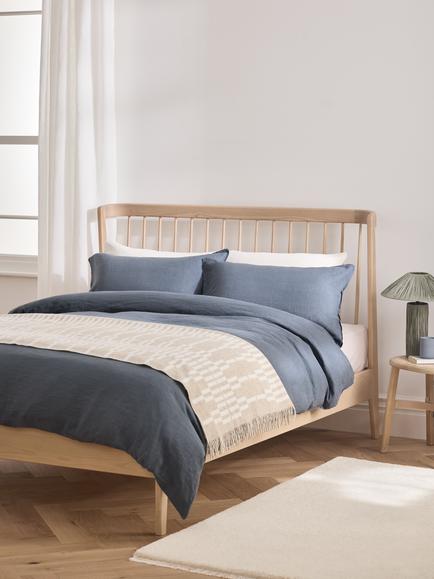 John Lewis Arbor Bed Frame, King Size, Natural - view 2, Natural