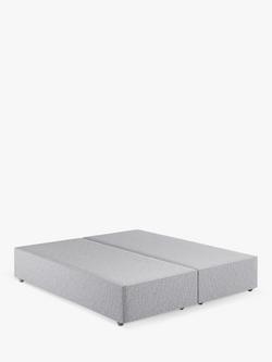 Vispring Signature Upholstered Divan Base, King Size, Rain Denim