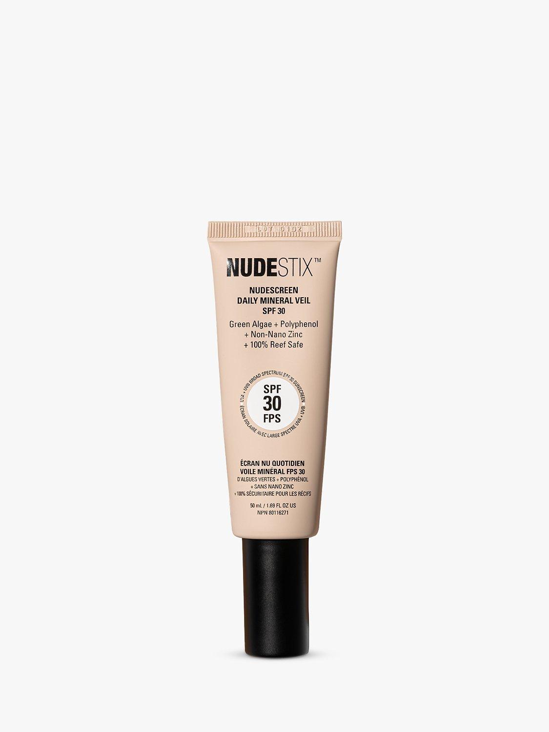 Product image 1 of 7, which shows Nudestix Nudescreen Daily Mineral Veil SPF 30, Nude